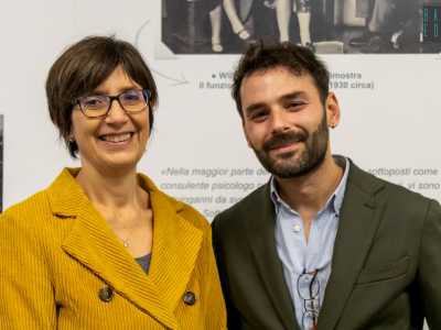 Quando arriviamo veniamo subito accolti dalla docente Antonietta Curci, responsabile dell�esposizione e dal ricercatore Ivan Mangiulli